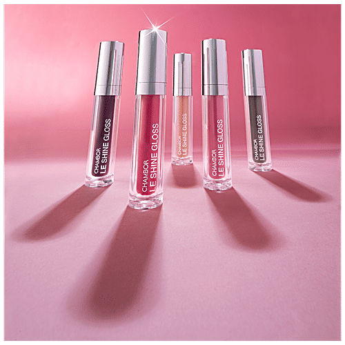 Buy CHAMBOR Le Shine Lip Gloss With Vitamin E & Shea Butter Long