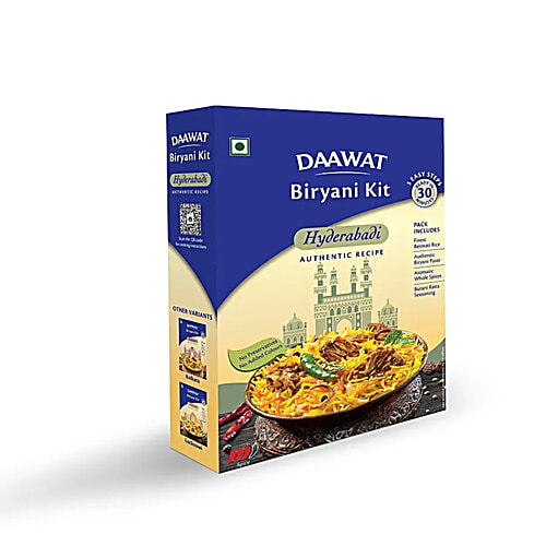 Daawat Hyderabadi Biryani Kit, 334 g  