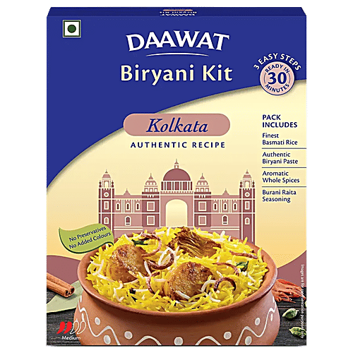 Daawat Kolkata Biryani Kit, 334 g