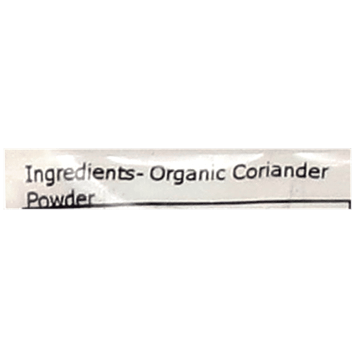 Elworld Organic Coriander Powder - Enhances Flavour Of Dishes, Rich In Nutrition, 100 g Pouch 