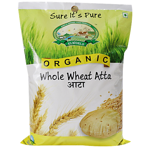 Buy Elworld Organic Whole Wheat Atta/Flour Used To Make Soft Roti