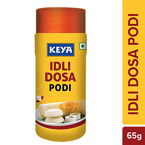 Keya Idli Dosa Podi - Unique Masala & Flavour, Enhances Taste, 65 g  