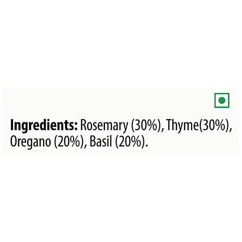 Keya Mixed Herbs - Freeze Dried, Basil, Oregano, Thyme & Rosemary, 3 g Sachet