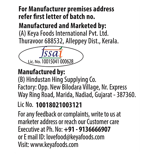 Keya Mixed Herbs - Freeze Dried, Basil, Oregano, Thyme & Rosemary, 3 g Sachet