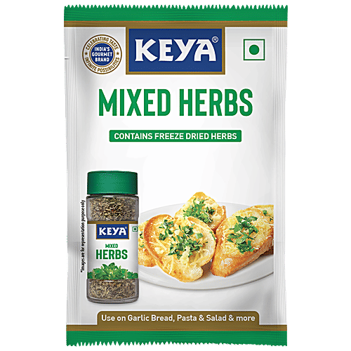 Keya Mixed Herbs - Freeze Dried, Basil, Oregano, Thyme & Rosemary, 3 g Sachet