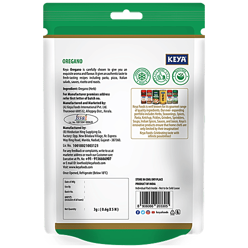 Buy Keya Oregano Freeze Dried, Flavourful & Healthy, Helps In Blood Sugar & Digestion Online