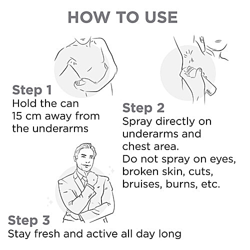 Yardley London Gentleman Stellar Spice Body Perfume| No Gas Deo For Men, 120 ml Long Lasting Fragrance