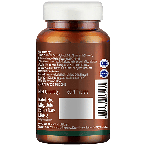 Buy Vansaar Neem Tablets Herbal Supplement, Helps Purify Skin