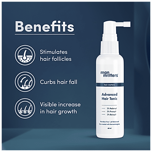 Buy Man Matters Advanced Hair Growth Tonic Hair Matters With Redensyl