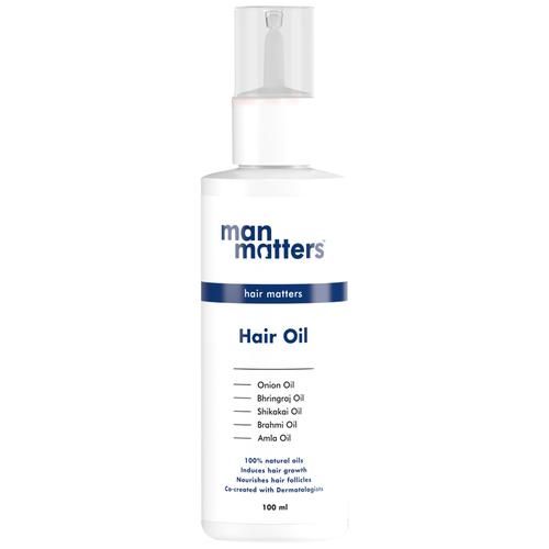 Buy Man Matters Hair Growth Oil - Bhringraj & Onion Extracts ...
