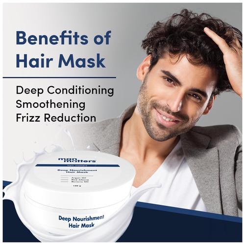 Buy Man Matters Deep Nourishing Hair Mask - Repairs & Controls Dry & Frizzy  Hair Online at Best Price of Rs 349 - bigbasket