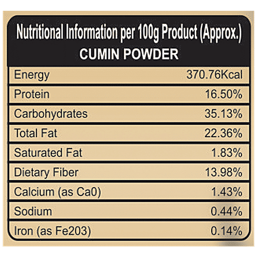 Grihasthi Jeera/Cumin Powder - Premium, Natural & Pure, No Preservatives, 50 g  