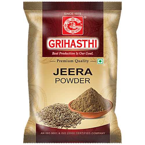 Grihasthi Jeera/Cumin Powder - Premium, Natural & Pure, No Preservatives, 50 g  