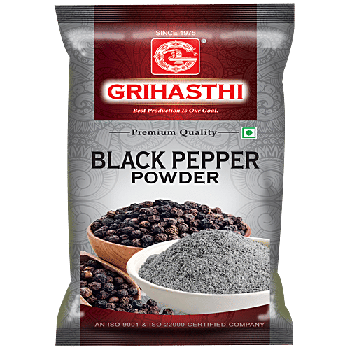 Buy Grihasthi Golki/Black Pepper Powder Premium, Natural & Pure, No