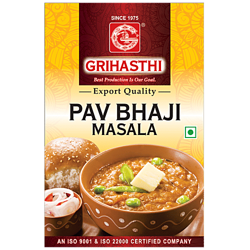 Grihasthi Pav Bhaji Masala - Premium, Natural & Pure, No Preservatives, 100 g