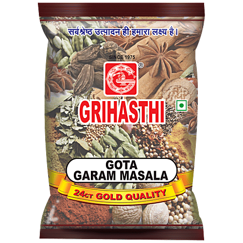 Buy Grihasthi Gota Garam Masala Premium, Natural & Pure, No Preservatives Online at Best Price