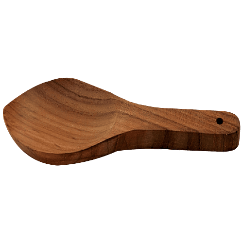 Tia Wooden Rice Spoon - Durable, Eco Friendly, Non Toxic, 1 pc  
