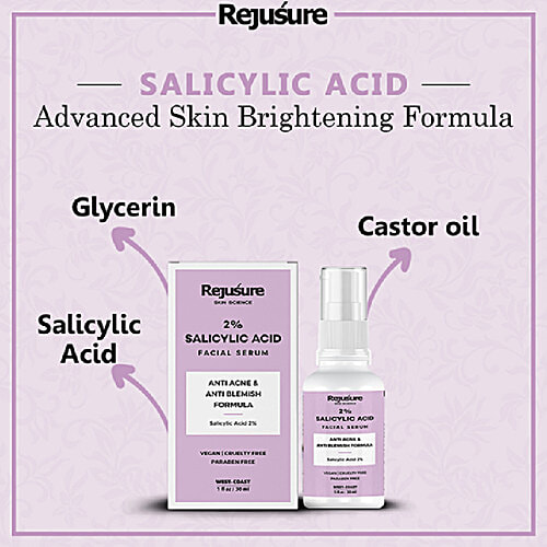 Buy Rejusure Salicylic Acid Facial Serum Restore Skin Texture, Skin