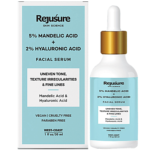Buy Rejusure Face Serum for Uneven Tone, Texture Irregularities & Fine