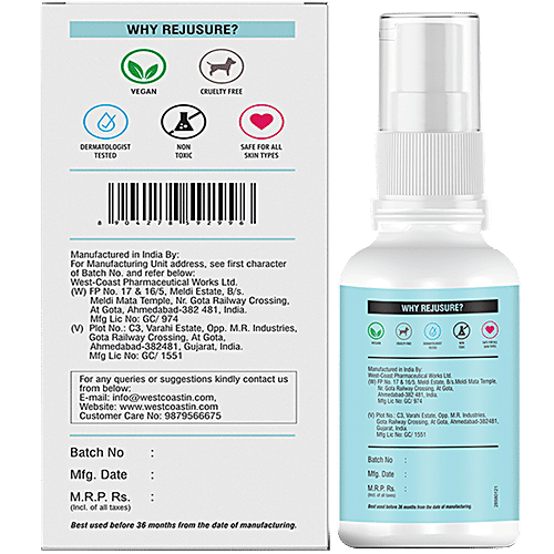 Buy Rejusure Facial Exfoliator Exfoliant With Lactic Acid 10