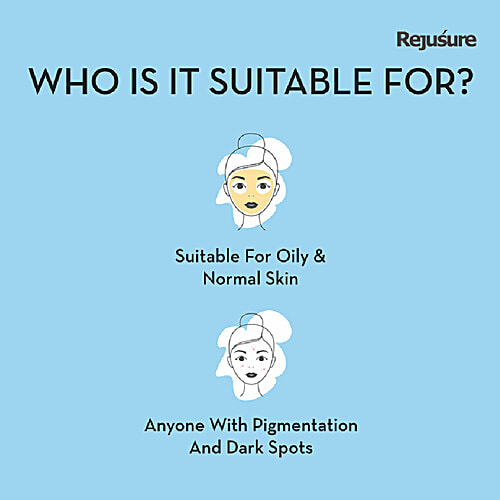 Rejusure Face Serum for Hyperpigmentation, Uneven Patches & Dark Spots - Tranexamic Acid 2%, 30 ml  