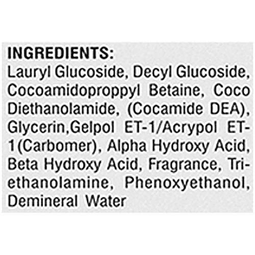 Buy Rejusure Face Wash For Exfoliant, Hydrate, Soothing & Healing Formula AHA 2 + BHA 2