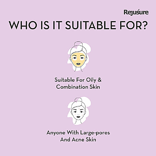 Rejusure Salicylic Acid Face Wash - Helps Reduce Acne For Oily Skin, 100 ml