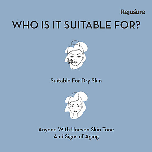 Rejusure 10% Magnesium Ascorbyl Phosphate - Facial Moisturiser For Brightening & Hydrating, 50 ml  