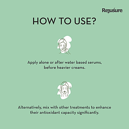 Rejusure Resveratrol & Ferulic Acid Facial Oil - High Potency Powerful Antioxidant & Water Free Formula, 30 ml  