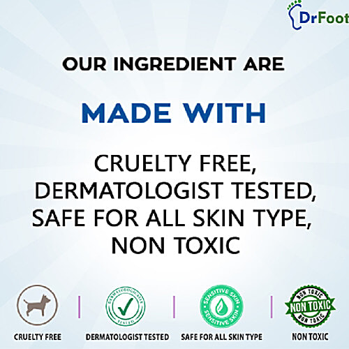 Dr Foot  Antiseptic Antibacterial Foot Wash - For Athletes Foot, Candida, Ringworm, Jock Itch, Foot Odour & Toenail Issues, 100 ml  