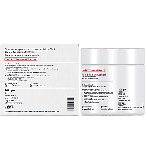 Dr Foot  Diabetic Neuropathy Foot Cream - L-Arginine & Dimethicone Improves Blood Circulation, 100 g  