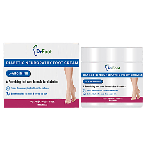 Buy Dr Foot Diabetic Neuropathy Foot Cream LArginine & Dimethicone