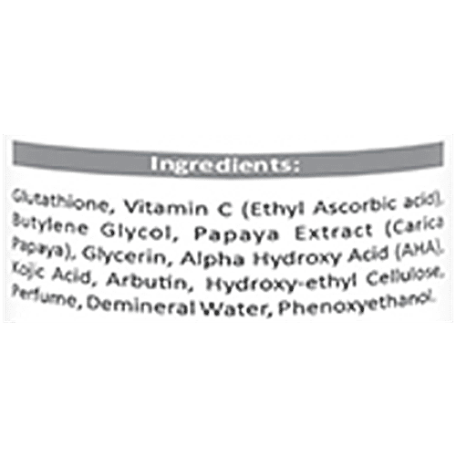 Buy Glutalight Glutathione, Vitamin C, Kojic Acid Skin Lightening, Brightening Serum Online at