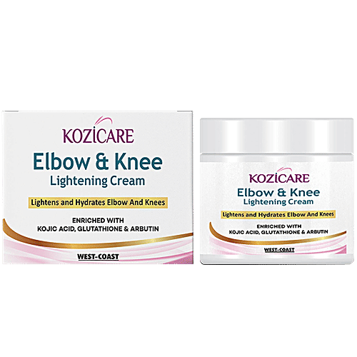 Buy Kozicare Elbow & Knee Lightening Cream With Glutathione, Arbutin & Kojic Acid Online at Best