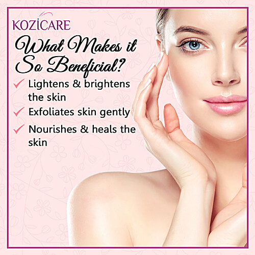 Kozicare Neck firming Cream With Glutathione, Vitamin C, E, Niacinamide & Kojic Acid, 50 g  