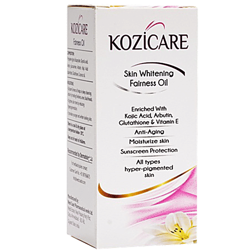 Buy Kozicare Skin Lightening Fairness Oil Kojic Acid, Glutathione