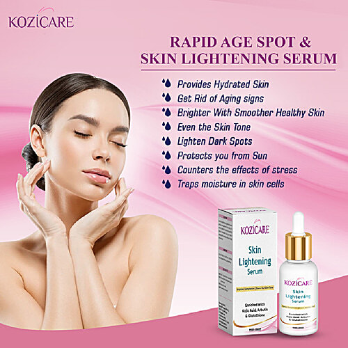 Buy Kozicare Skin Lightening Serum Enriched With Kojic Acid, Arbutin