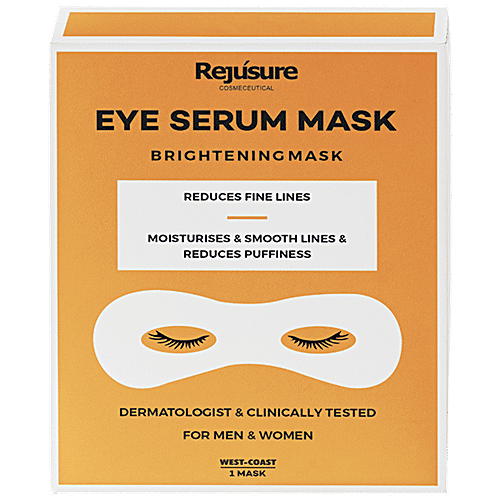 Buy Rejusure Eye Brightening Serum Mask Reduces Fine Lines, Maintains