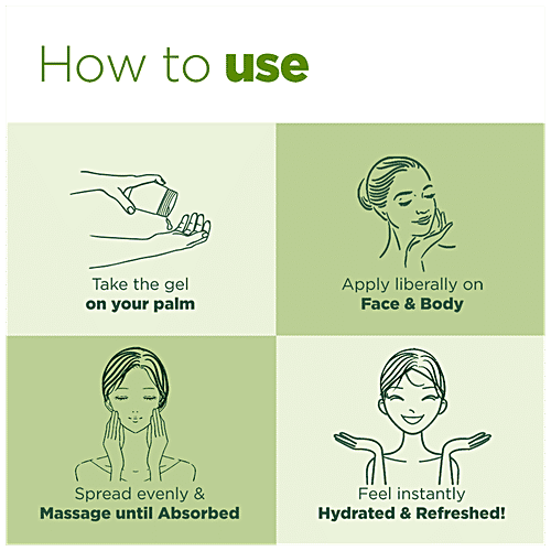 Boroplus Organic Aloe Vera Gel With Green Tea, 100% Organic For Skin & Hair, 200 ml  Rich In Vitamin E & Antiseptic Herbs For Smooth, Nourished & Moisturised Skin