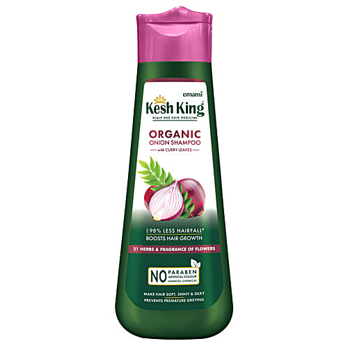 Kesh King Ayurvedic Onion Shampoo - Ayurvedic Hairfall Expert, Reduces Hairfall, Boosts Hair Growth, 300 ml  