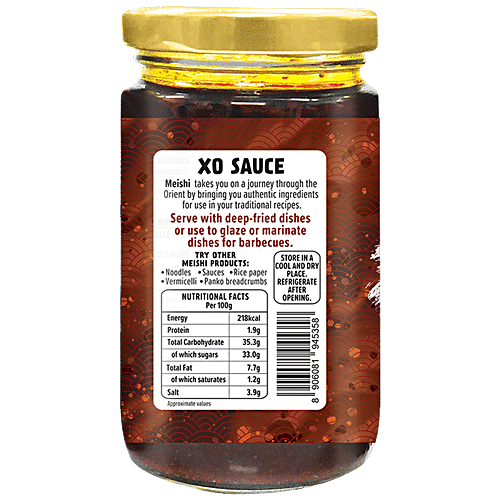 Buy Meishi XO Sauce Hong Kong Style, Spicy Condiment, For Seafood