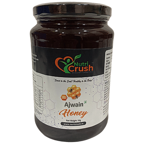 Buy NutriCrush Healthy Lifestyle Ajwain Honey From Carom Cures
