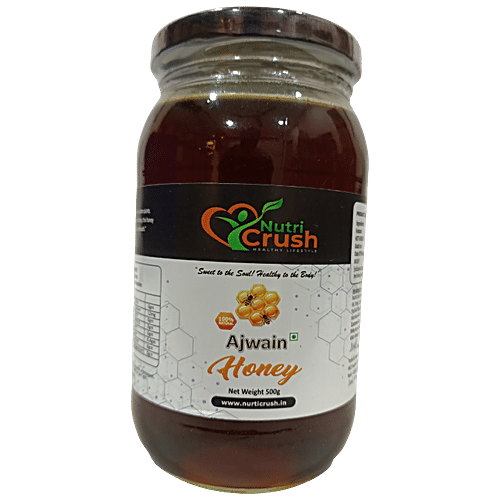 Buy NutriCrush Healthy Lifestyle Ajwain Honey From Carom Cures
