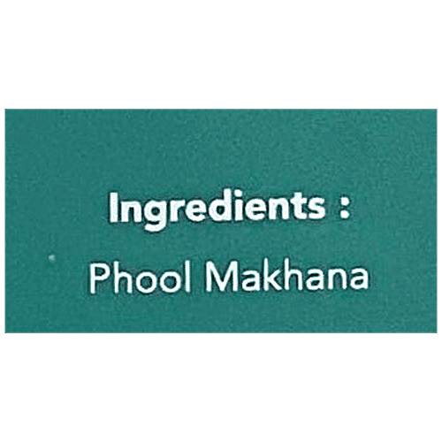 Qualinut Gourmet Phool Makhana - Fox Nuts, Helps In Weight Loss, 100 g Pouch 