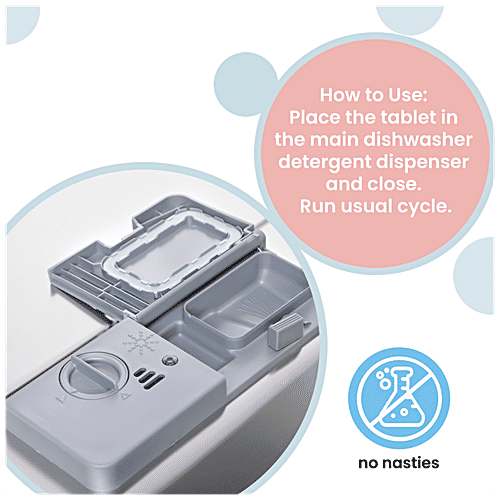 Buy Koparo Clean Natural Dishwasher Tablet Lime & Basil, Removes