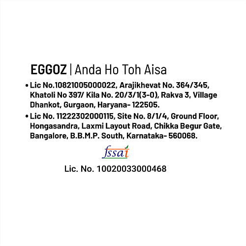 Eggoz Nutrition Nutra Eggs - Rich In Omega 3, Vitamin D and B12, 10 pcs