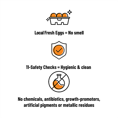 Eggoz Nutrition Nutra Eggs - Rich In Omega 3, Vitamin D and B12, 10 pcs