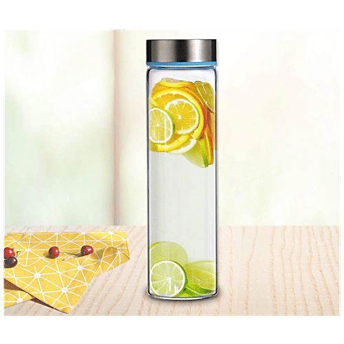 Buy Renberg Borosilicate Glass Water Bottle Durable, Leakproof
