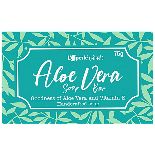 Buy LOPERLE Aloe Vera Soap Bar Vitamin E Enriched, Moisturising, For Soft, Hydrated Skin