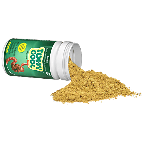 TUMY COOL Ayurvedic Powder For Digestive Health - Relieves Constipation, Indigestion, Acidity, Gastric Troubles, No Sugar, 100 g